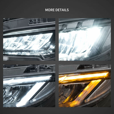 (PRENOTA) Fanali Anteriore Completo per Honda Civic 10ª (2016-2021) a LED