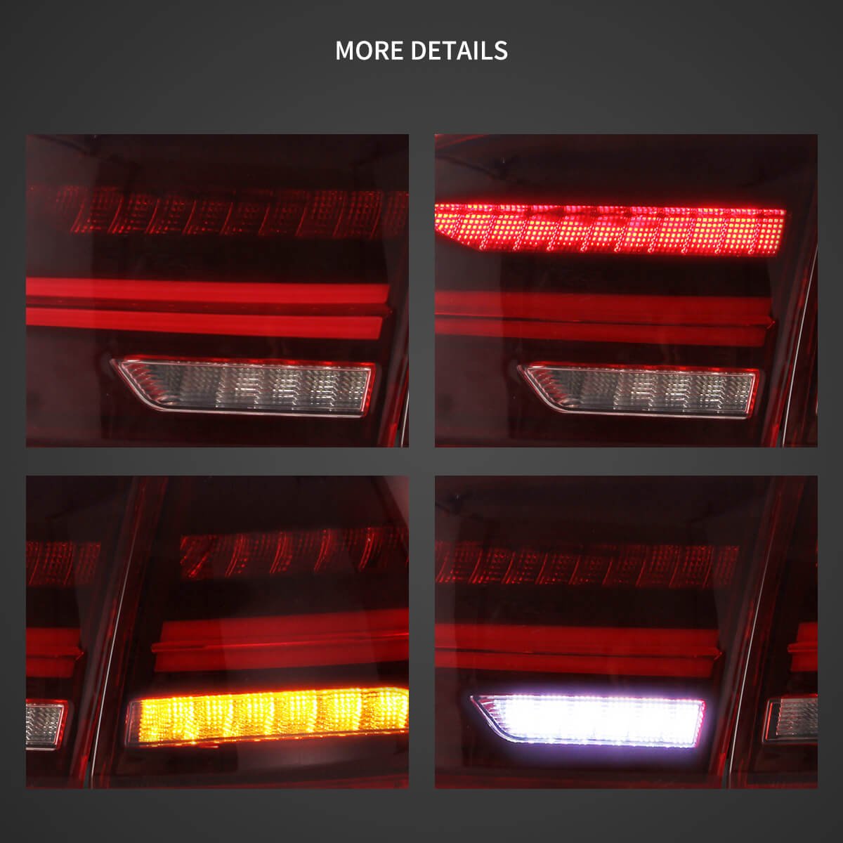 (PRENOTA) Fanali Posteriore Completo per Volkswagen Jetta MK6 (2011-2018) a LED
