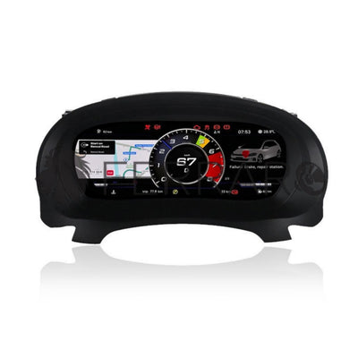 Virtual Cockpit 12.3" per Volkswagen Golf 6ª Serie, HD Ultra, CarPlay e Android Auto