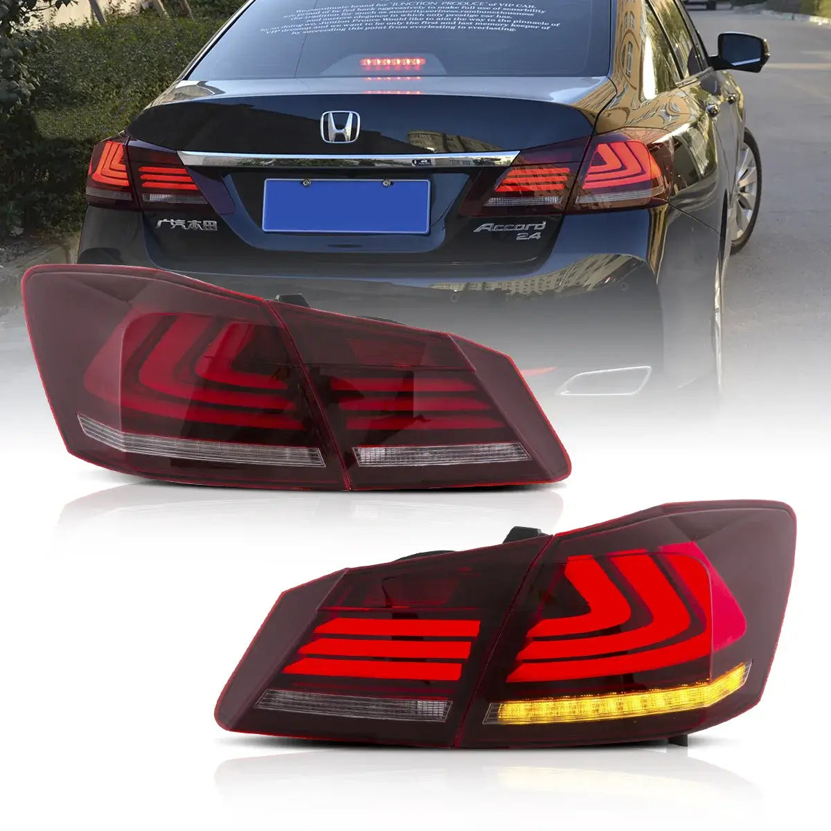 (PRENOTA) Fanali Posteriore Completo per Honda Accord VIV (2012-2017) a LED