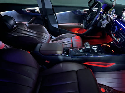 (PRENOTA) Ambient Light per Audi A4, A5, B9 (2017-2025), 256 Colori, APP