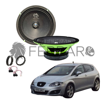 FerraroStore Kit 2 Altoparlanti, PV165.3, Ant o Post, Seat Leon MK2 (2005-2012)