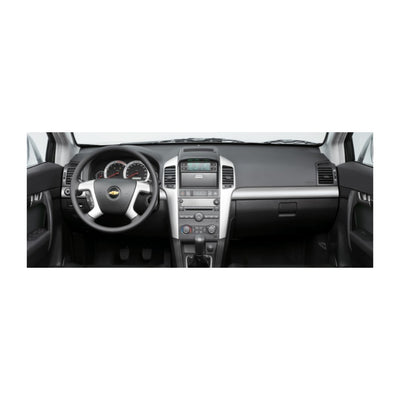 Mascherina Autoradio, 2 Iso Cornice per Chevrolet Captiva, Aveo (2006+)