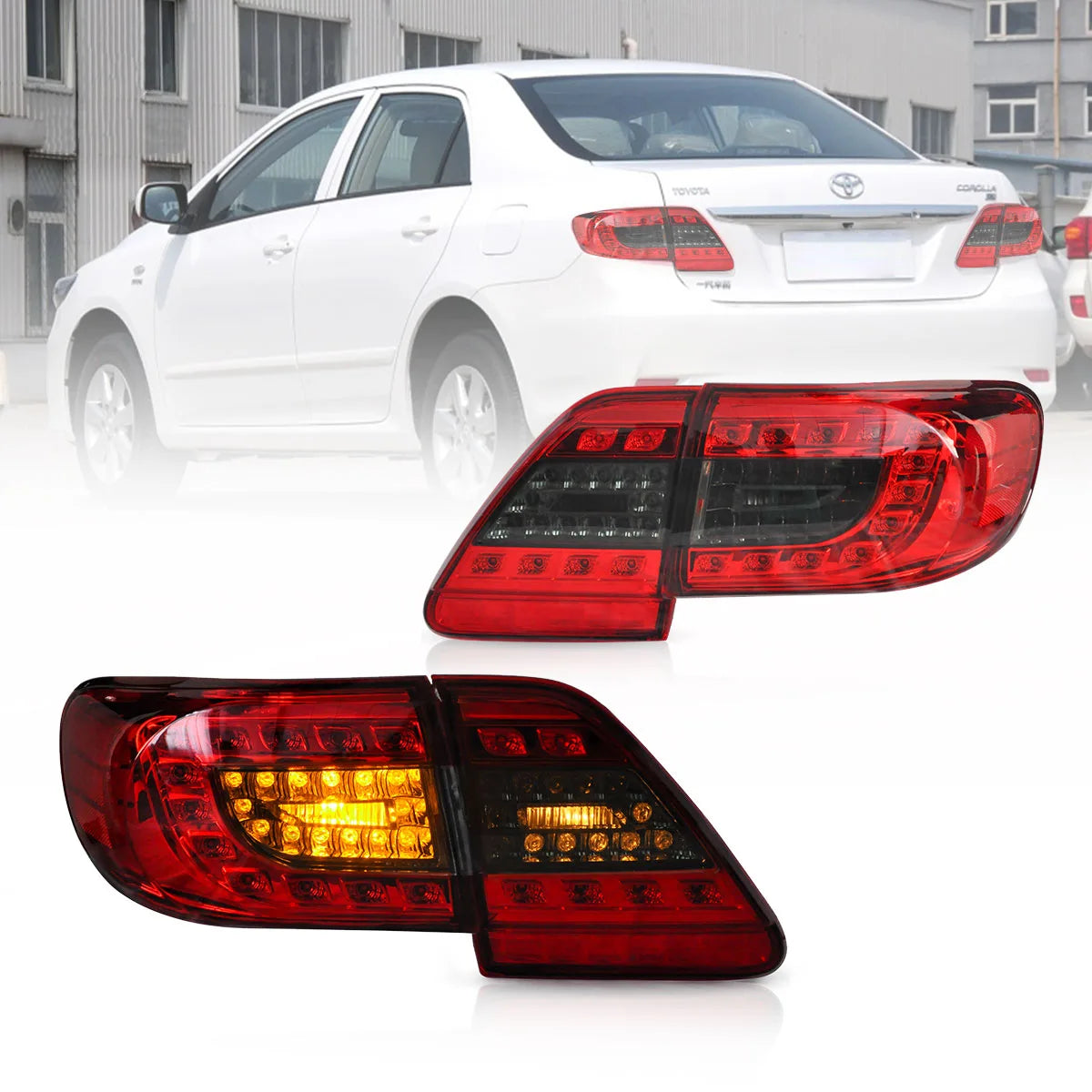 (PRENOTA) Fanali Posteriore Completo per Toyota Corolla E140 (2011-2013) a LED