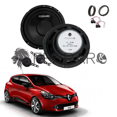 FerraroStore Kit 2 Altoparlanti, ASK-165.2, Anteriori, Renault Clio 4ª Serie dal 2012>