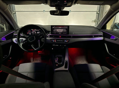 (PRENOTA) Ambient Light per Audi A4, A5, S5, B9 (2017-2025), 256 Colori, APP