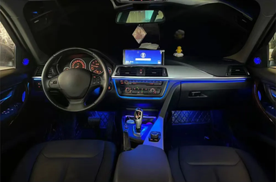 (PRENOTA) Ambient Light per BMW Serie 2, F44, F45, F46, F74, U06, 256 Colori, APP