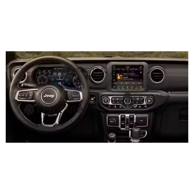 (PRENOTA) Virtual Cockpit 12.3" per Jeep Wrangler JL (2018-2023), HD Ultra, CarPlay e Android Auto