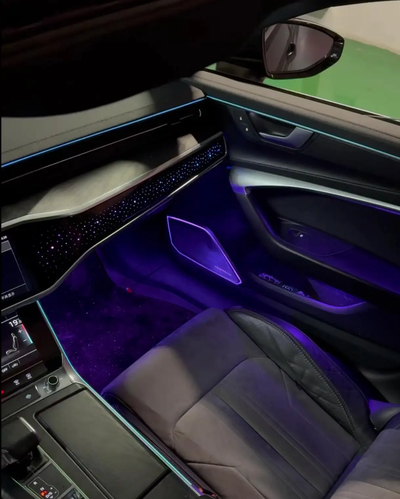 (PRENOTA) Ambient Light per Audi A6 C8 (2018-2026), 256 Colori, APP