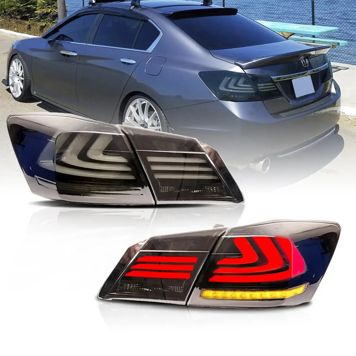 (PRENOTA) Fanali Posteriore Completo per Honda Accord VIV (2012-2017) a LED