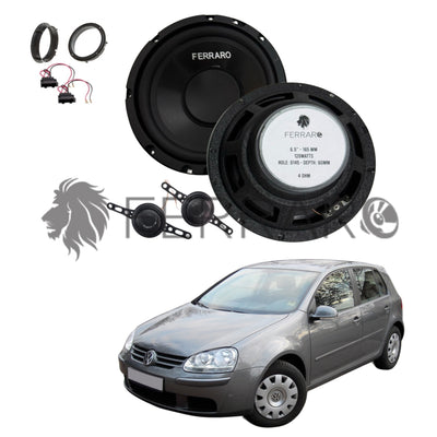FerraroStore Kit 2 Altoparlanti, ASK-165.2, Ant o Post, VW Golf 5ª Serie dal 2003>