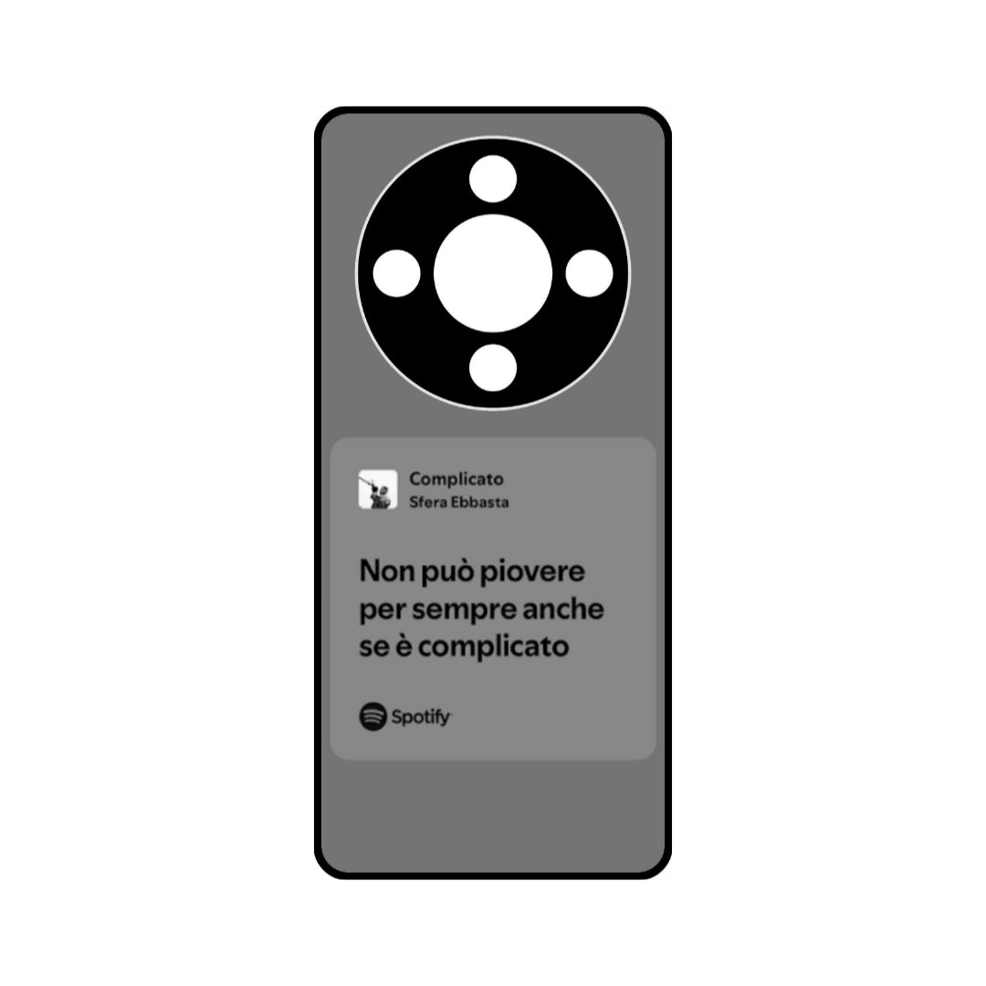 Cover Redmi, Frase Sfera Ebbasta