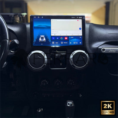 (PRENOTA) Autoradio per Jeep Wrangler 3 JK 10.1" 2K, (2010-2018)Android, Bluetooth, CarPlay, Android Auto, 4/64GB Ram