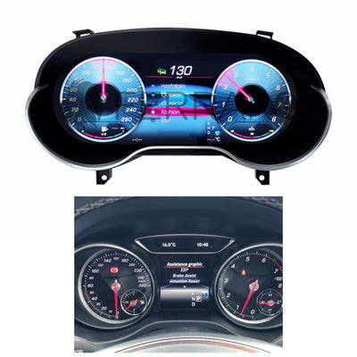 (PRENOTA) Virtual Cockpit 12.3" per Mercedes Classe A W176, HD Ultra, CarPlay e Android Auto