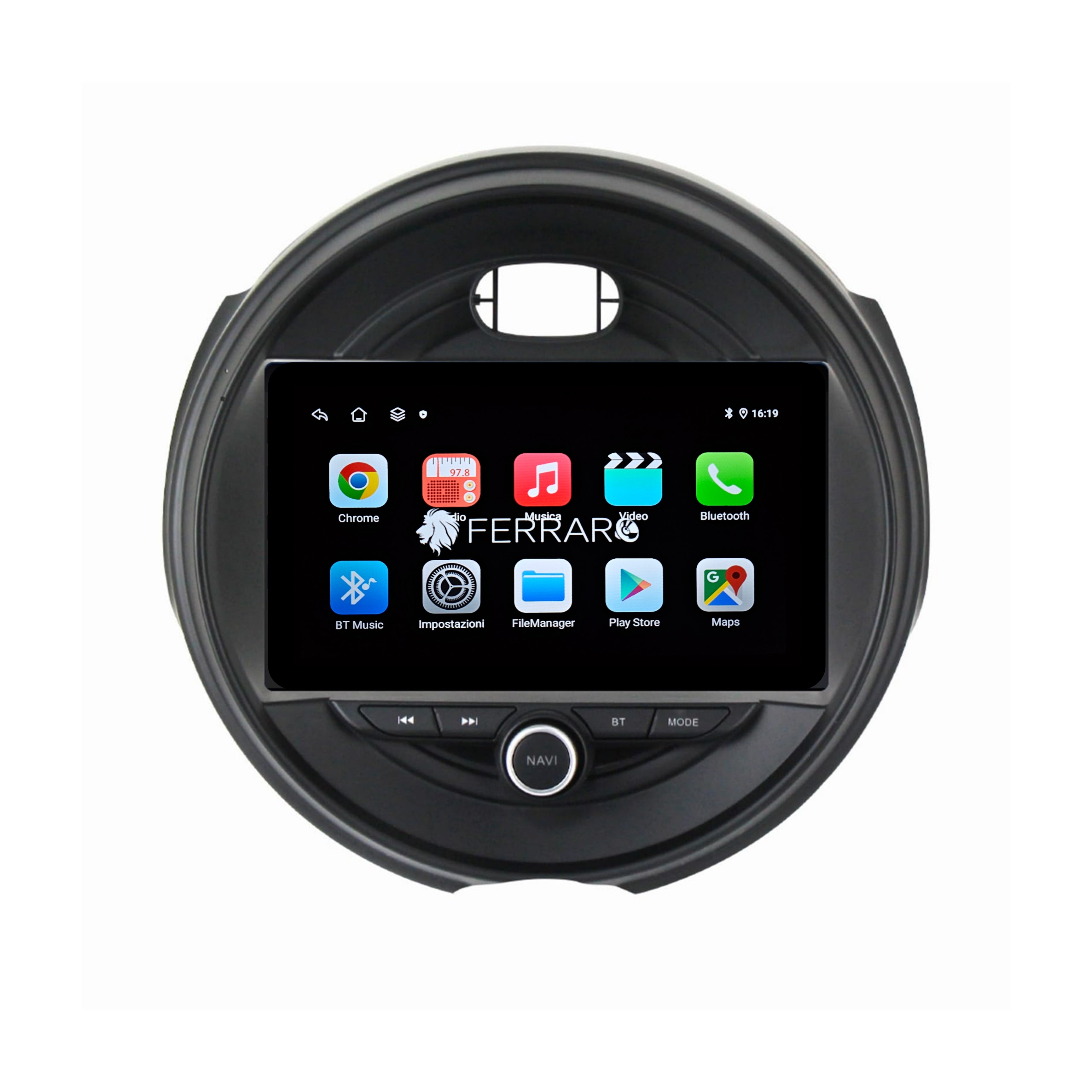 Autoradio per Mini F55, F56, F57 9" (2014-2018) Android Bluetooth, CarPlay, Android Auto,  2GB/4GB/6GB/8GB Ram