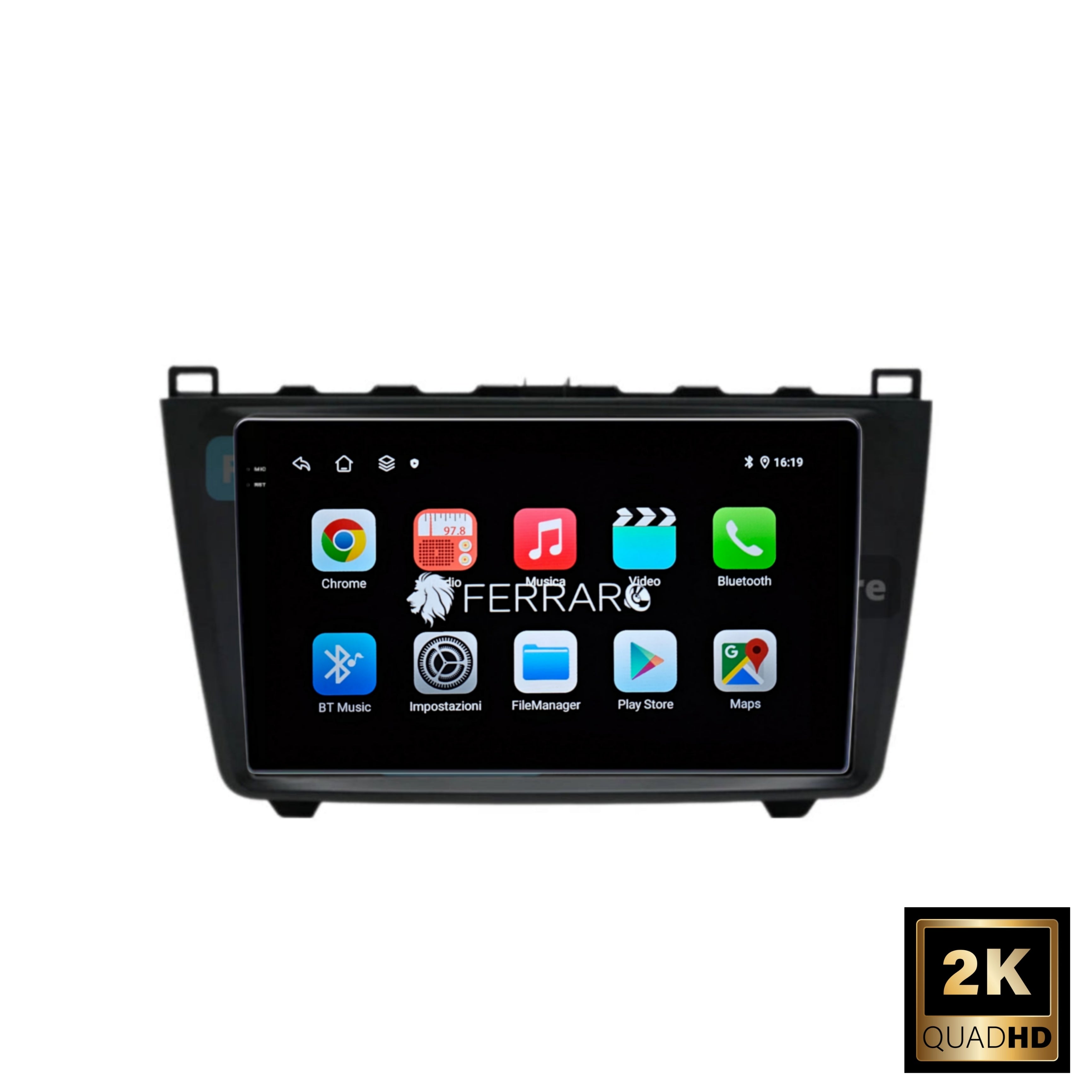 (PRENOTA) Autoradio per Mazda 6 RUI 9" 2K (2008-2012) Android, Bluetooth, CarPlay, Android Auto, 12/256GB Ram