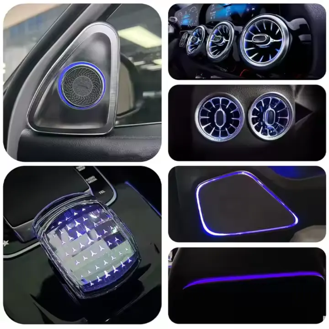 (PRENOTA) Ambient Light per Mercedes Classe B W247 (2019-2025), 64 Colori RGB