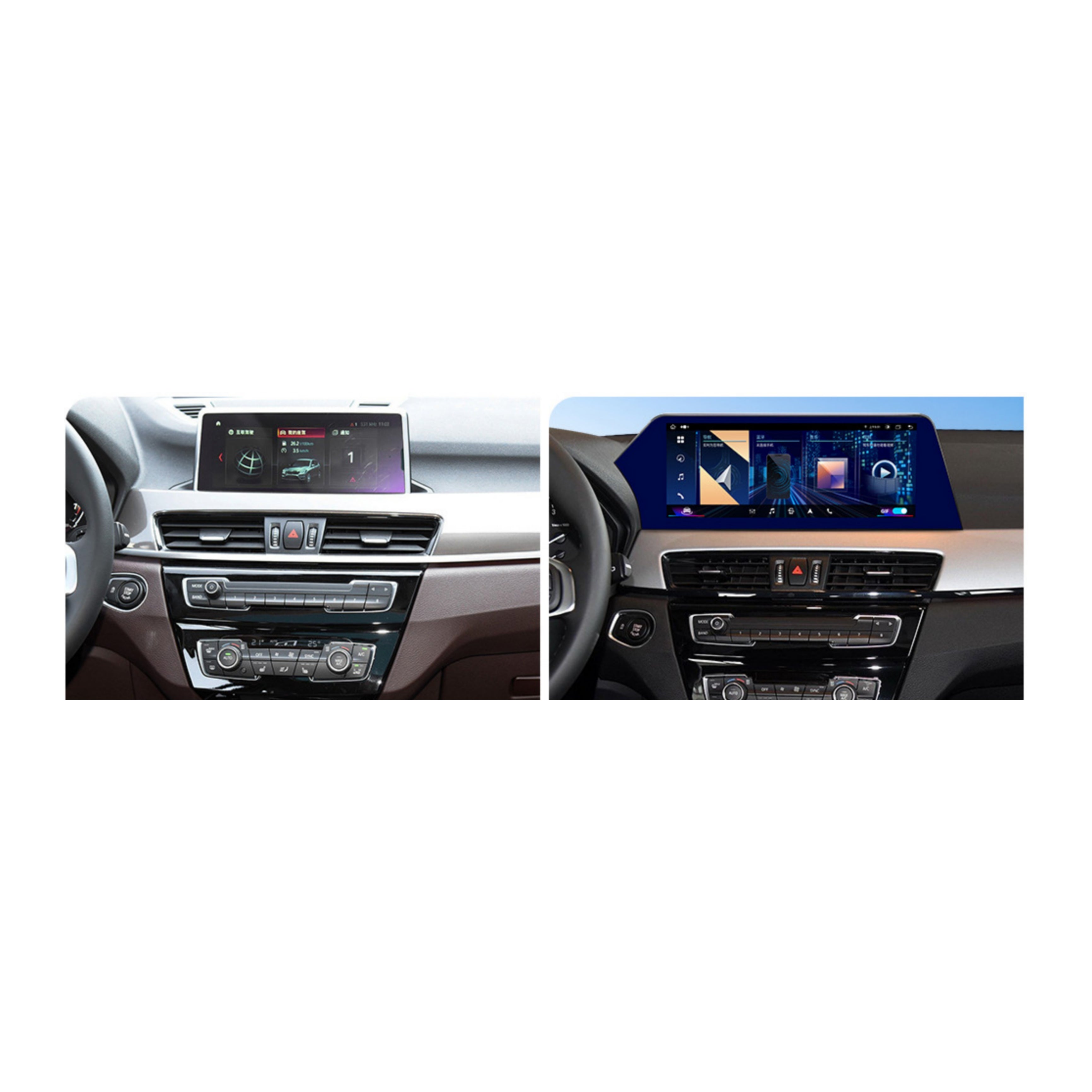 (PRENOTA) Autoradio per BMW X1/X2 F49, F39 (Evo System) 12.3" (Dal 2018 in Poi) Android, Bluetooth, CarPlay, Android Auto, 4/8GB Ram