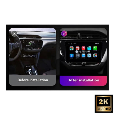 (PRENOTA) Autoradio per Opel Corsa F 9" 2K (2019-2025) Android, Bluetooth, CarPlay, Android Auto, 12/256GB Ram