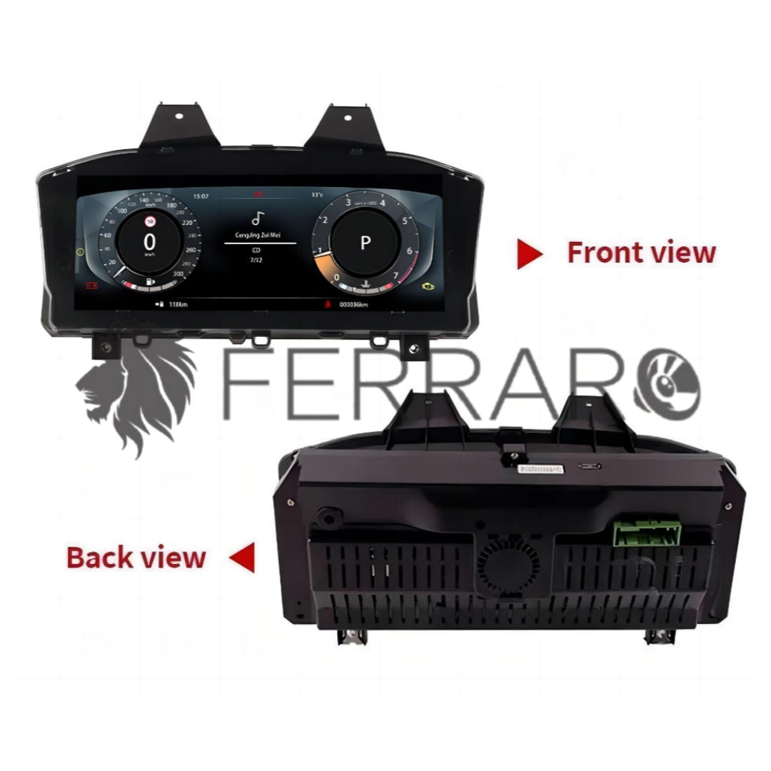 (PRENOTA) Virtual Cockpit 12.3" per Land Rover, Range Rover (2013-2022) L405, L494, HD Ultra, CarPlay e Android Auto