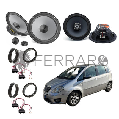 Hertz Kit 6 Casse | X 165 | K 165 | Ant/Post | Lancia Musa dal 2004>