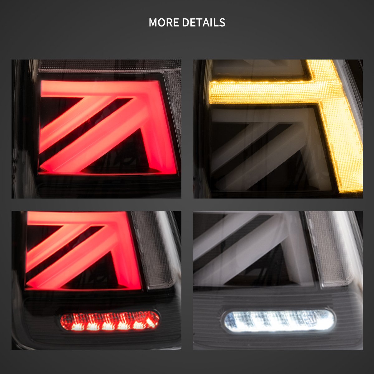 (PRENOTA) Fanali Posteriore Completo per BMW Mini Cooper S R56, R57, R58, R59 (2007-2014) a LED