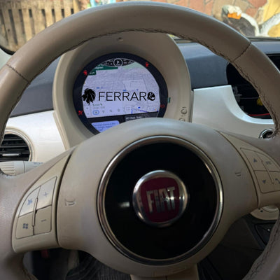Virtual Cockpit 7" per Fiat 500s (2007-2015), HD Ultra, CarPlay e Android Auto