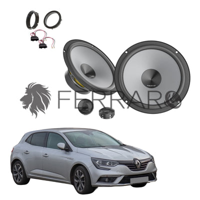 Hertz Kit 4 Casse | K 165 | Ant o Post | Renault Megane IV | 4ª Serie  (2017 in Poi)