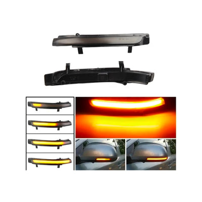 (PRENOTA) Specchietti Laterali Led per Skoda Per Octavia (1Z) Per Superb (3T), Plug and Play