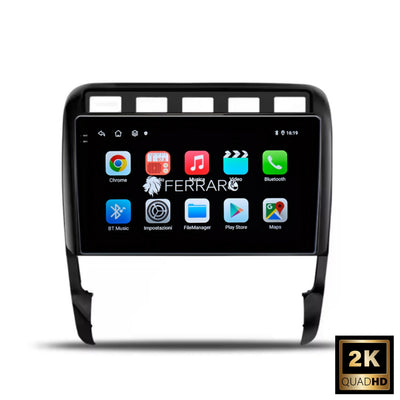 (PRENOTA) Autoradio per Porsche Cayenne GTS 9" 2K (2002-2006) Android, Bluetooth, CarPlay, Android Auto, 12/256GB Ram