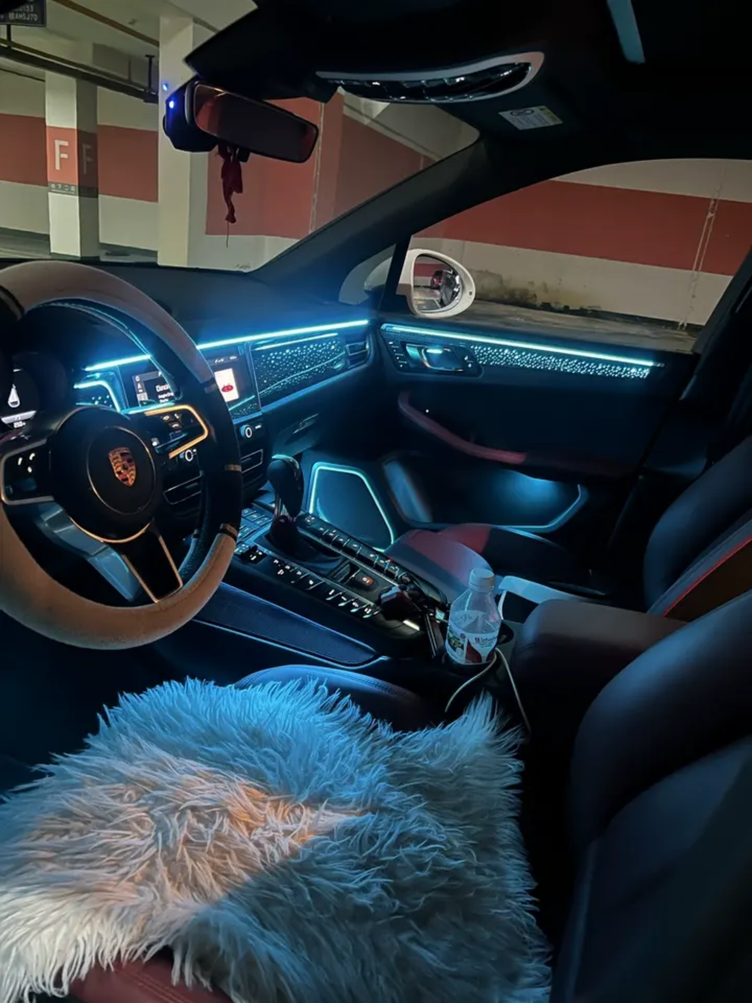(PRENOTA) Ambient Light per Porsche Macan (2018+), 256 Colori, APP