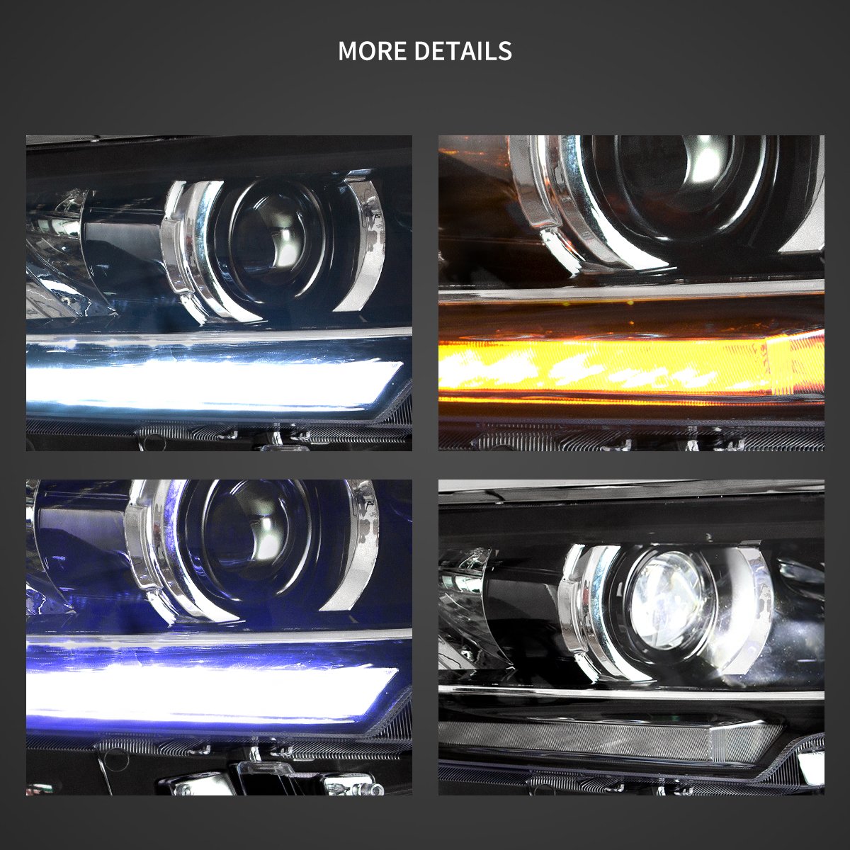 (PRENOTA) Fanali Anteriore Completo per Toyota Land Cruiser Prado (2018>) a LED
