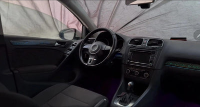(PRENOTA) Ambient Light per Volkswagen Golf 6, VI (2008-2012), 256 Colori, APP