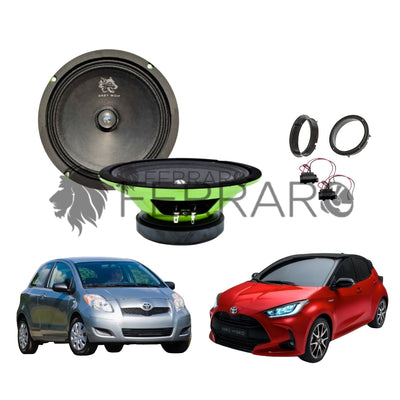 FerraroStore Kit 2 Altoparlanti,PV165.3, Anteriore, Toyota Yaris (2005-2023)