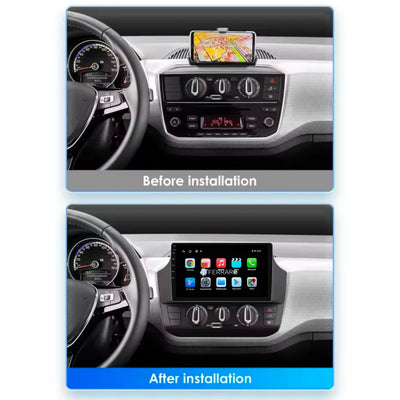 Autoradio per Volkswagen UP 9" (2011-2016) Android, Bluetooth, CarPlay, Android Auto, 2GB/4GB/6GB/8GB Ram