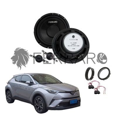 FerraroStore Kit 2 Altoparlanti, ASK-165.2, Ant o Post, Toyota C-HR (Dal 2016>)