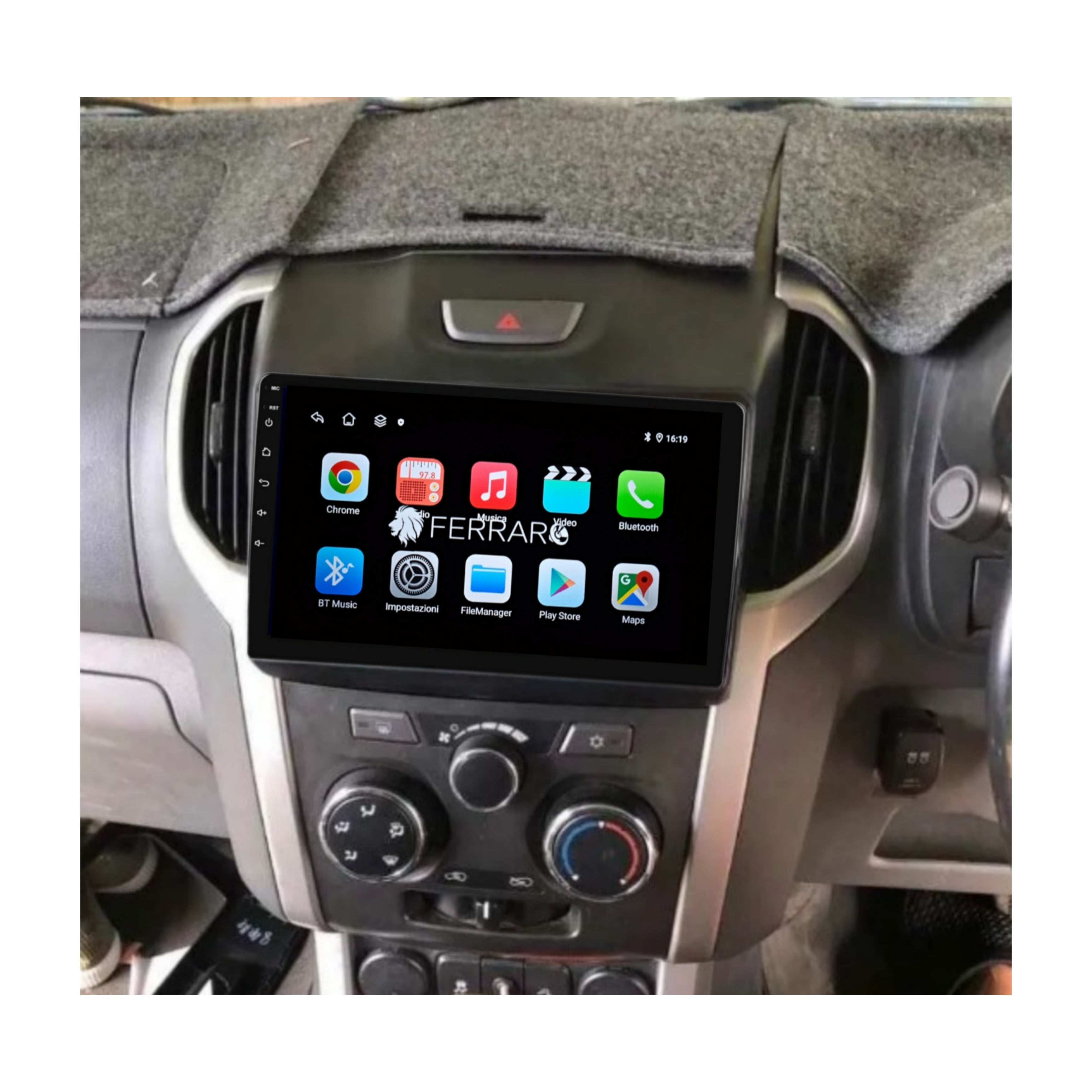 Autoradio per Isuzu D-Max 9" (2012-2019) Android, Bluetooth, CarPlay, Android Auto, 2GB/4GB/6GB/8GB Ram