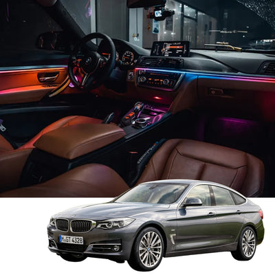 (PRENOTA) Ambient Light per BMW Serie 3 F34 GT (2013-2019), 256 Colori, APP