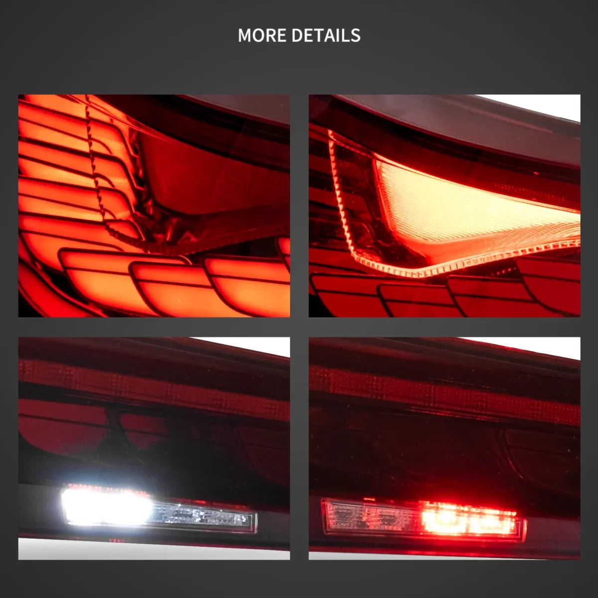 (PRENOTA) Fanali  Posteriore Completo per BMW Serie 4 G22, G23, G26 (2020-2022) a LED