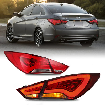 (PRENOTA) Fanali Posteriore Completo per Hyundai Sonata 6ª Serie (2011-2014) a LED