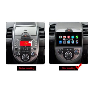 Autoradio per Kia Soul 9" (2008-2014) Android, Bluetooth, CarPlay, Android Auto, 2GB/4GB/6GB/8GB Ram