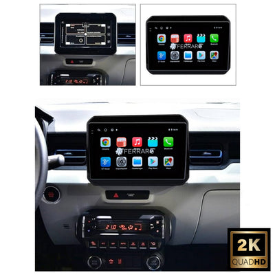 (PRENOTA) Autoradio per Suzuki Ignis 9" 2K (Dal 2016>), Android, Bluetooth, CarPlay, Android Auto, 12/256GB Ram
