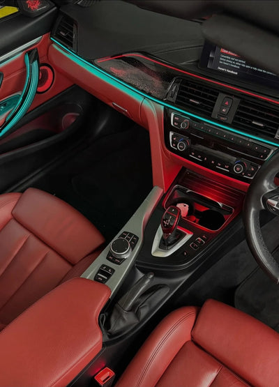(PRENOTA) Ambient Light per BMW F30/F36, Serie 4 Gran Coupé, 256 Colori, APP