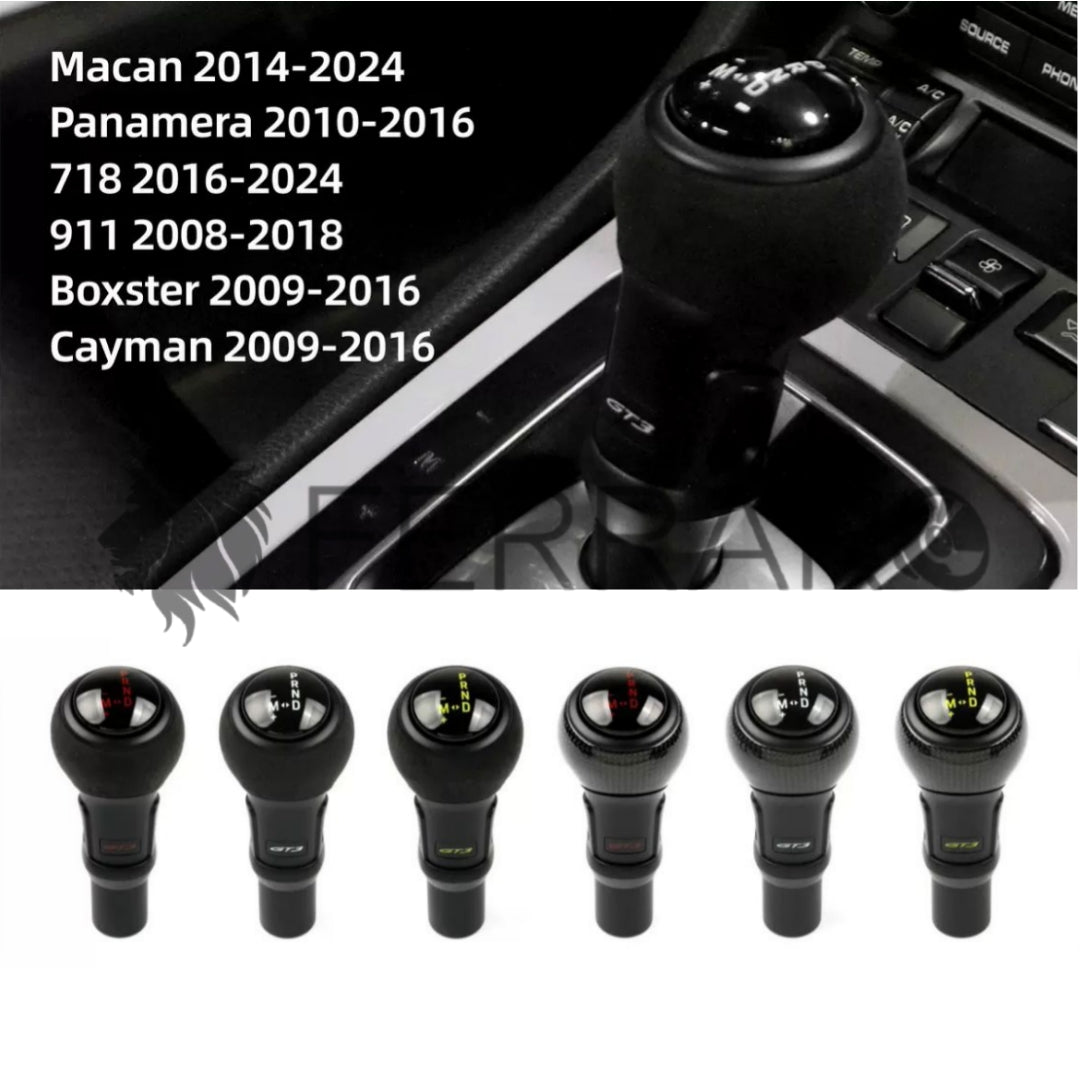 (PRENOTA) Rivestimento in Fibra di Carbonio per stile GT3, per Porsche Macan, Panamera, 718, 911, 991, Boxster, Cayman