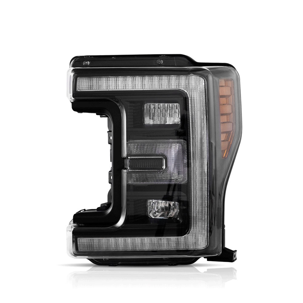 (PRENOTA) Fanali Anteriore Completo per F250, F350, F450, F550 (2017-2019) a LED