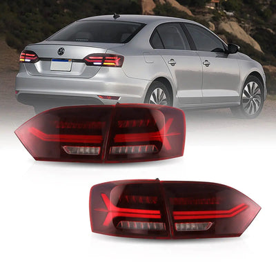 (PRENOTA) Fanali Posteriore Completo per Volkswagen Jetta MK6 (2011-2018) a LED