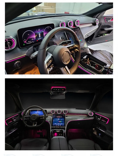 (PRENOTA) Ambient Light per Mercedes Benz GLC X254, 256 Colori, APP