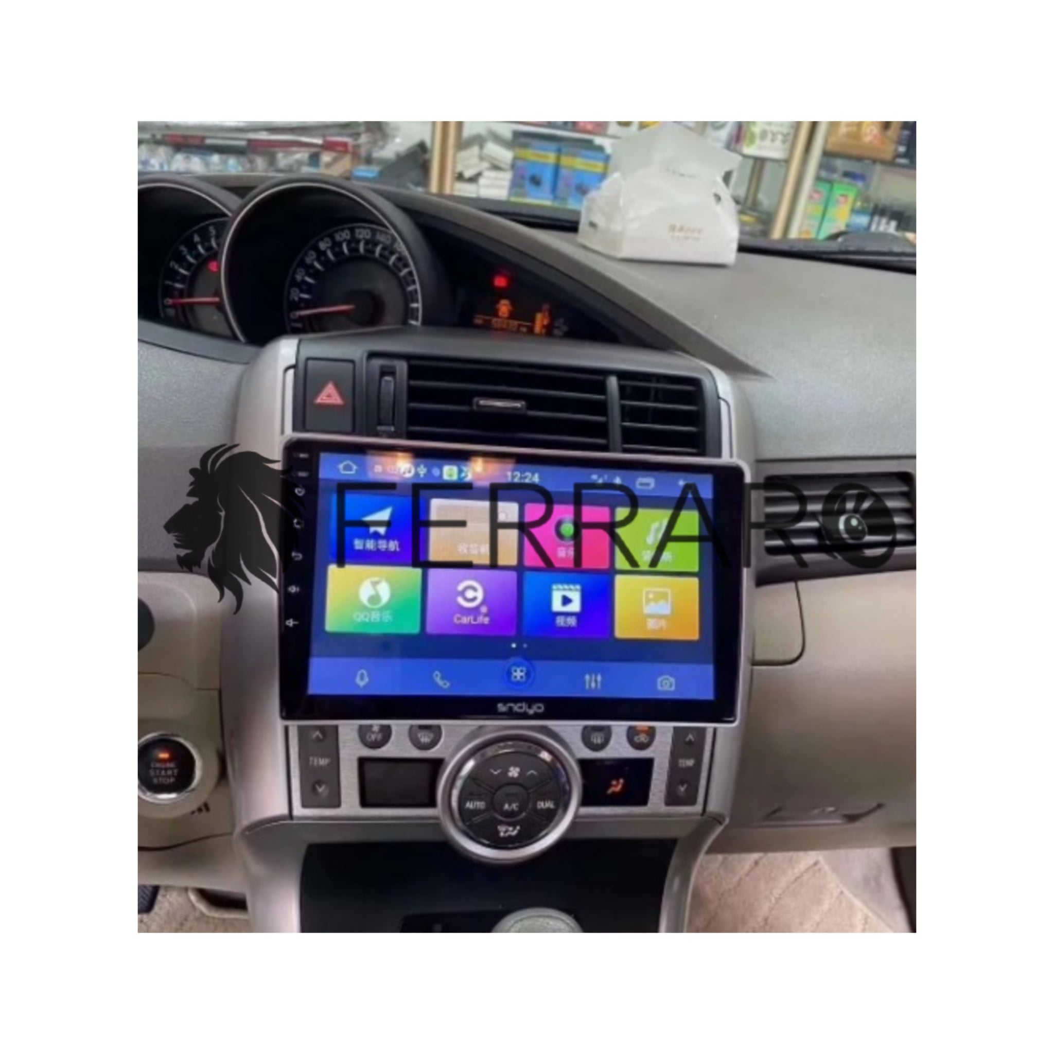 Autoradio per Toyota Verso R20 9" | 2009-2018 | Android | Bluetooth | CarPlay | Android Auto | 12/256GB Ram