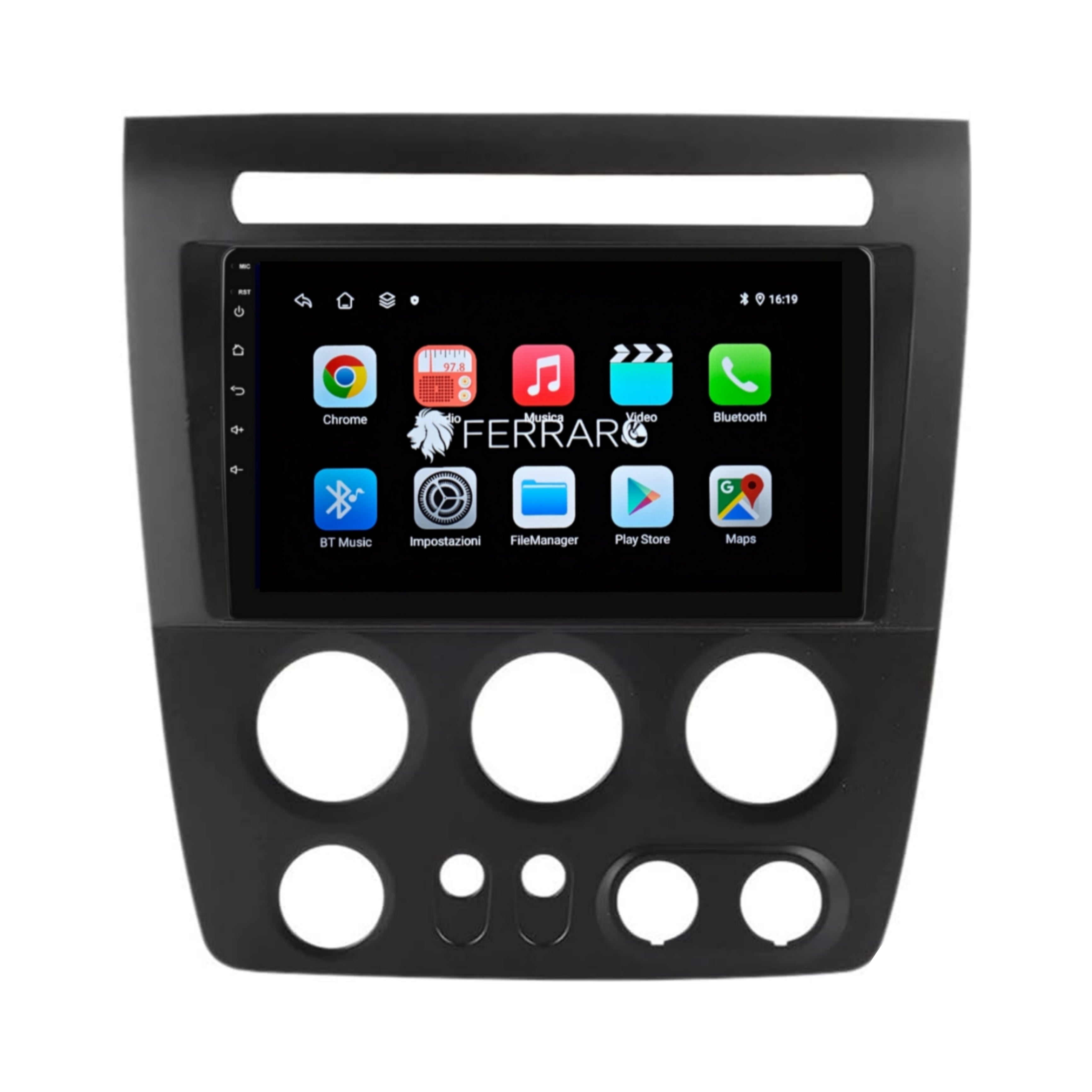 Autoradio per Hummer H3 9" (2005-2010) Android, Bluetooth, CarPlay, Android Auto, 2GB/4GB/6GB/8GB RAM