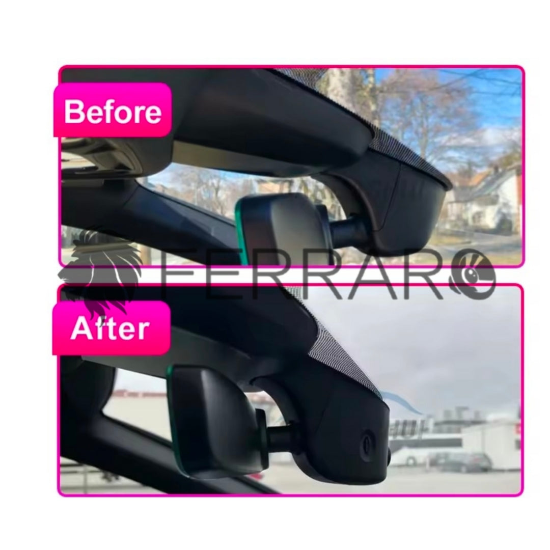(PRENOTA) Dashcam per Porsche Cayenne, Panamera, Taycan (2018-2024), Ultra HD, Controllo da APP, 170º